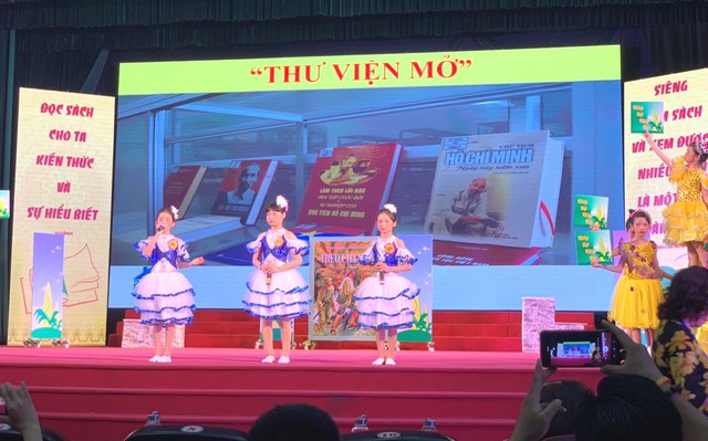 Huyện Mê Linh đạt giải Nhất chung khảo Hội thi thiếu nhi Thủ đô tuyên truyền giới thiệu sách năm 2022 - Ảnh 5.