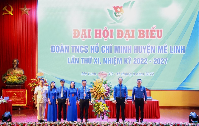 Đại hội Đoàn Thanh niên cộng sản Hồ Chí Minh huyện Mê Linh lần thứ XI, nhiệm kỳ 2022- 2027 - Ảnh 3.