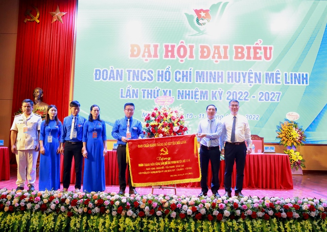 Đại hội Đoàn Thanh niên cộng sản Hồ Chí Minh huyện Mê Linh lần thứ XI, nhiệm kỳ 2022- 2027 - Ảnh 5.