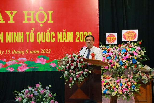 Mê Linh tổ chức &quot;Ngày hội toàn dân bảo vệ an ninh tổ quốc&quot; năm 2022 - Ảnh 2.