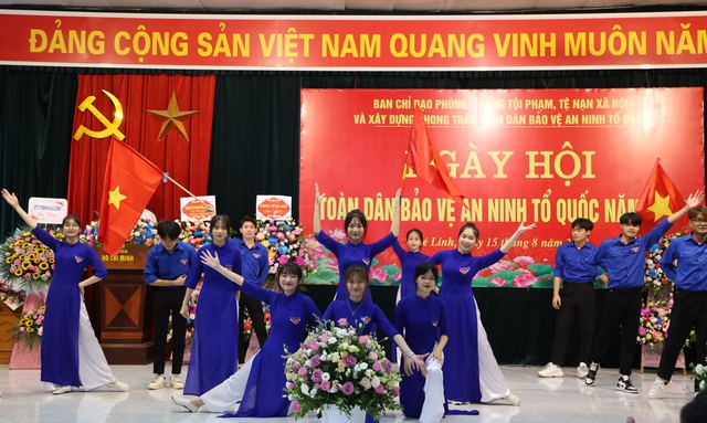 Mê Linh tổ chức &quot;Ngày hội toàn dân bảo vệ an ninh tổ quốc&quot; năm 2022 - Ảnh 15.