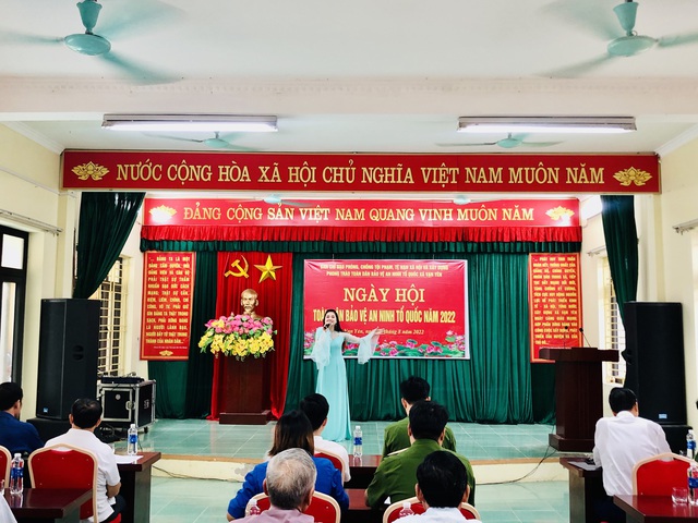 Xã Vạn Yên long trọng tổ chức Ngày hội toàn dân bảo vệ an ninh Tổ quốc năm 2022 - Ảnh 4.