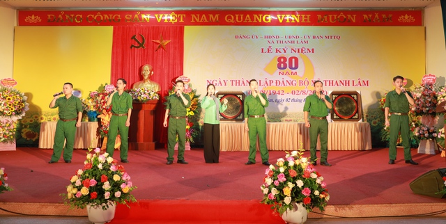 Thanh Lâm tổ chức trọng thể Lễ kỷ niệm 80 năm ngày thành lập Đảng bộ xã - Ảnh 10.