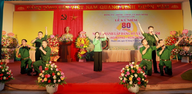 Thanh Lâm tổ chức trọng thể Lễ kỷ niệm 80 năm ngày thành lập Đảng bộ xã - Ảnh 11.