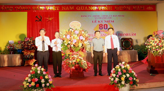 Thanh Lâm tổ chức trọng thể Lễ kỷ niệm 80 năm ngày thành lập Đảng bộ xã - Ảnh 5.