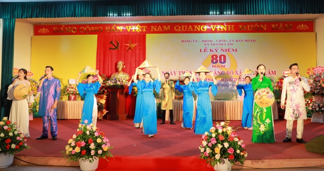 Thanh Lâm tổ chức trọng thể Lễ kỷ niệm 80 năm ngày thành lập Đảng bộ xã - Ảnh 6.