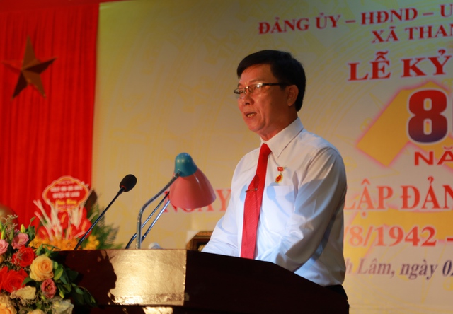 Thanh Lâm tổ chức trọng thể Lễ kỷ niệm 80 năm ngày thành lập Đảng bộ xã - Ảnh 8.