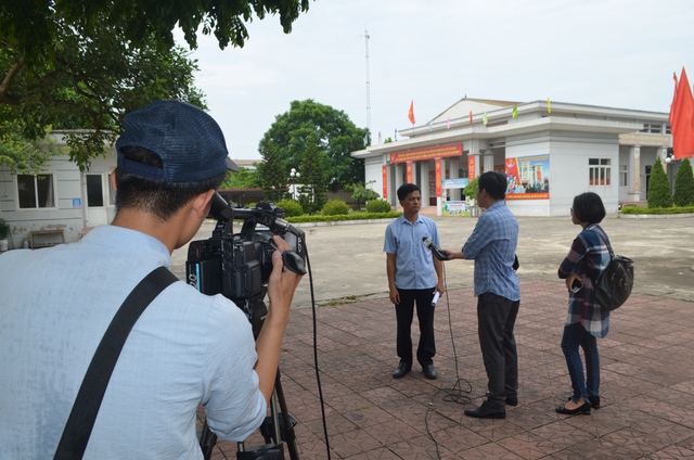 Đoàn phóng viên các cơ quan báo chí của Thành phố Hà Nội tác nghiệp thực tế tại huyện Mê Linh - Ảnh 5.