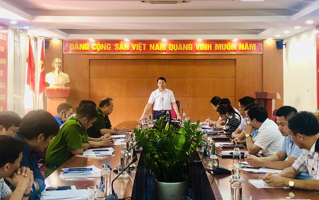 Họp Ban Chỉ đạo Đại hội thể dục thể thao huyện Mê Linh lần thứ X năm 2022 - Ảnh 1.
