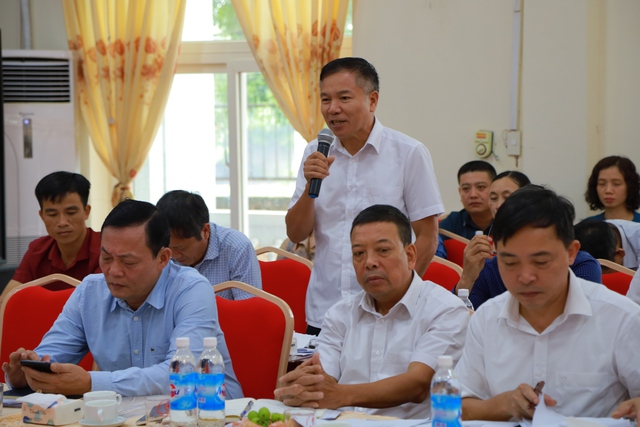 Đồng chí Bí thư Huyện ủy Nguyễn Thanh Liêm làm việc với Đảng ủy xã Thanh Lâm - Ảnh 3.
