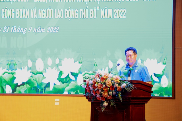 Tổng kết hoạt động công đoàn khối giáo dục năm học 2021-2022; triển khai nhiệm vụ năm học 2022-2023 và trao thưởng cuộc thi ảnh "Dấu ấn công đoàn và người lao động Thủ đô" năm 2022 - Ảnh 2. Tổng kết hoạt động công đoàn khối giáo dục năm học 2021-2022; triển khai nhiệm vụ năm học 2022-2023 và trao thưởng cuộc thi ảnh "Dấu ấn công đoàn và người lao động Thủ đô" năm 2022 - Ảnh 2.