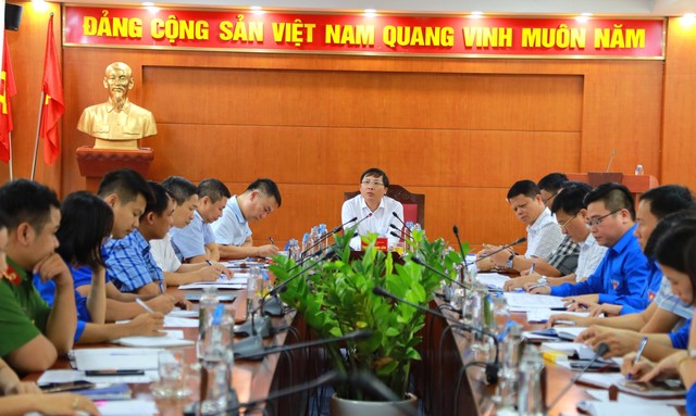 Thường trực Huyện ủy Mê Linh nghe báo cáo công tác Đoàn và các hoạt động chào mừng Lễ đón nhận huyện đạt chuẩn Nông thôn mới - Ảnh 3.