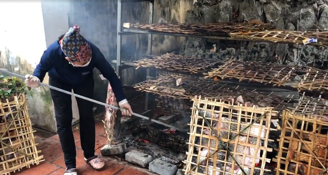 Cá hun khói Đông Cao - Vị Xuân quê nồng ấm - Ảnh 3.