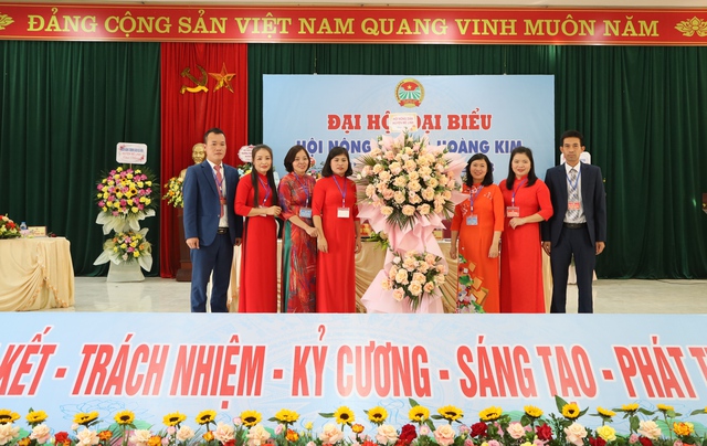 Mê Linh: Đại hội điểm Hội Nông dân xã Hoàng Kim, nhiệm kỳ 2023 -2028 - Ảnh 2. Mê Linh: Đại hội điểm Hội Nông dân xã Hoàng Kim, nhiệm kỳ 2023 -2028 - Ảnh 2.