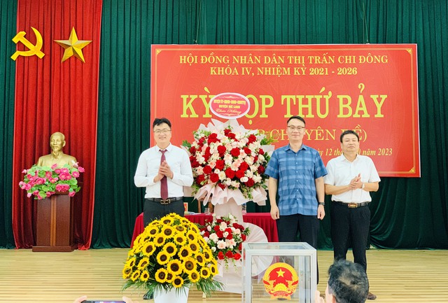 Ông Ngô Chí Nghĩa được bầu làm Chủ tịch UBND thị trấn Chi Đông, nhiệm kỳ 2021-2026 - Ảnh 1. Ông Ngô Chí Nghĩa được bầu làm Chủ tịch UBND thị trấn Chi Đông, nhiệm kỳ 2021-2026 - Ảnh 1.