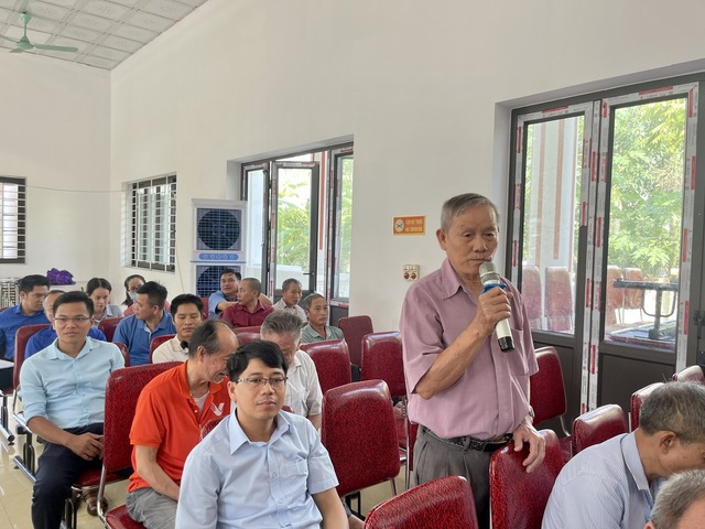 Đồng chí Phó Bí thư Thường trực Huyện ủy dự sinh hoạt tại thôn Nội Đồng xã Đại Thịnh - Ảnh 2.