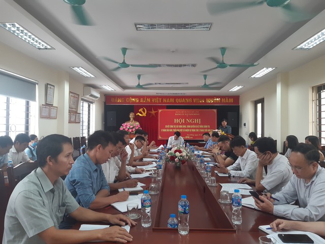 Đảng bộ xã Tam Đồng sơ kết công tác 9 tháng đầu năm và triển khai nhiệm vụ trọng tâm 3 tháng cuối năm 2023 - Ảnh 1.