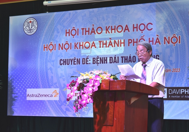 Hội Nội khoa thành phố Hà Nội tổ chức hội thảo khoa học về Bệnh đái tháo đường - Ảnh 1.