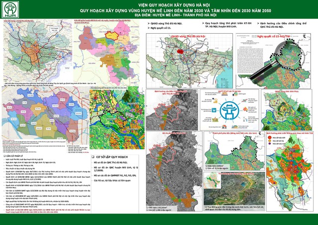 Quy hoạch xây dựng Vùng huyện Mê Linh đến năm 2030 và tầm nhìn đến năm 2050- Ảnh 2.