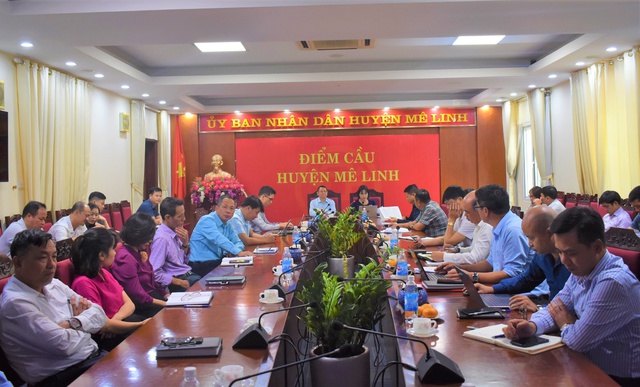 Quy hoạch vùng huyện Mê Linh đảm bảo kết nối, tạo động lực phát triển chung trong quy hoạch Thủ đô Hà Nội- Ảnh 1. Quy hoạch vùng huyện Mê Linh đảm bảo kết nối, tạo động lực phát triển chung trong quy hoạch Thủ đô Hà Nội- Ảnh 1.
