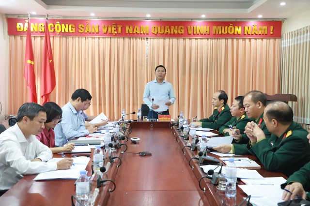 Mê Linh: Đảng ủy Quân sự Huyện kiểm điểm tự phê bình và phê bình năm 2023- Ảnh 1. Mê Linh: Đảng ủy Quân sự Huyện kiểm điểm tự phê bình và phê bình năm 2023- Ảnh 1.