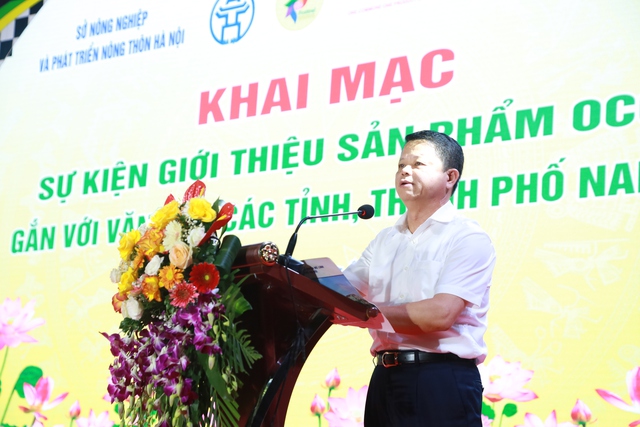 Khai mạc sự kiện giới thiệu sản phẩm OCOP gắn với văn hóa các tỉnh, thành phố Nam Bộ tại huyện Mê Linh - Ảnh 3. Khai mạc sự kiện giới thiệu sản phẩm OCOP gắn với văn hóa các tỉnh, thành phố Nam Bộ tại huyện Mê Linh - Ảnh 3.