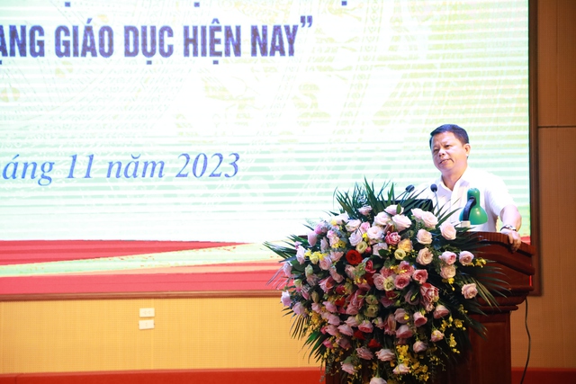 Mê Linh: Tập huấn chuyên đề nâng cao năng lực ứng xử sư phạm, đạo đức nhà giáo, cán bộ, nhân viên trong các cơ sở giáo dục - Ảnh 2. Mê Linh: Tập huấn chuyên đề nâng cao năng lực ứng xử sư phạm, đạo đức nhà giáo, cán bộ, nhân viên trong các cơ sở giáo dục - Ảnh 2.