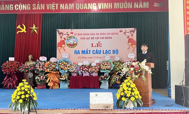 THỊ TRẤN CHI ĐÔNG RA MẮT CÂU LẠC BỘ VẬT- Ảnh 6. THỊ TRẤN CHI ĐÔNG RA MẮT CÂU LẠC BỘ VẬT- Ảnh 6.