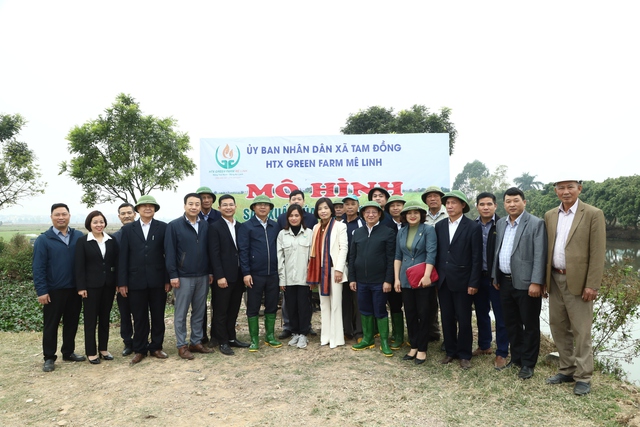 Lãnh đạo huyện Mê Linh thăm đồng, động viên bà con ra quân sản xuất đầu Xuân 2023 - Ảnh 3.