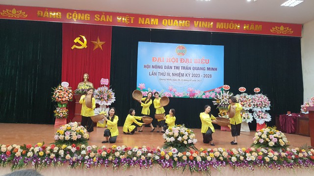 HỘI NÔNG DÂN THỊ TRẤN QUANG MINH TỔ CHỨC THÀNH CÔNG ĐẠI HỘI LẦN THỨ IV, NHIỆM KỲ 2023-2028 - Ảnh 4. HỘI NÔNG DÂN THỊ TRẤN QUANG MINH TỔ CHỨC THÀNH CÔNG ĐẠI HỘI LẦN THỨ IV, NHIỆM KỲ 2023-2028 - Ảnh 4.