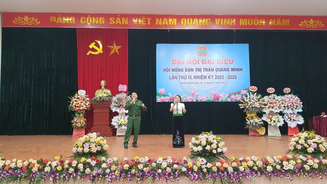 HỘI NÔNG DÂN THỊ TRẤN QUANG MINH TỔ CHỨC THÀNH CÔNG ĐẠI HỘI LẦN THỨ IV, NHIỆM KỲ 2023-2028 - Ảnh 5. HỘI NÔNG DÂN THỊ TRẤN QUANG MINH TỔ CHỨC THÀNH CÔNG ĐẠI HỘI LẦN THỨ IV, NHIỆM KỲ 2023-2028 - Ảnh 5.