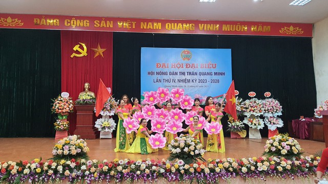 HỘI NÔNG DÂN THỊ TRẤN QUANG MINH TỔ CHỨC THÀNH CÔNG ĐẠI HỘI LẦN THỨ IV, NHIỆM KỲ 2023-2028 - Ảnh 6. HỘI NÔNG DÂN THỊ TRẤN QUANG MINH TỔ CHỨC THÀNH CÔNG ĐẠI HỘI LẦN THỨ IV, NHIỆM KỲ 2023-2028 - Ảnh 6.