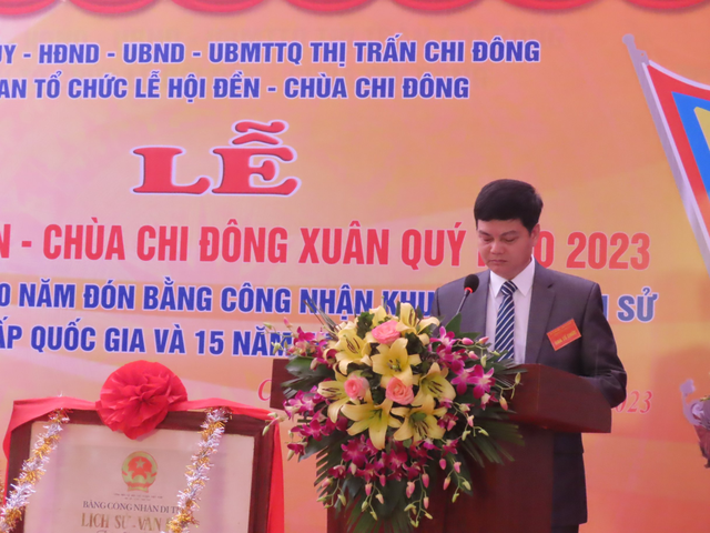 Khai mạc Lễ hội Đền - Chùa Chi Đồng Xuân Quý Mão 2023 - Ảnh 2.