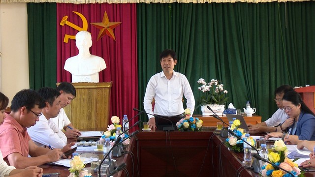Phó Chủ tịch Trung ương Hội Nông dân Việt Nam Nguyễn Xuân Định khảo sát tại huyện Mê Linh - Ảnh 1.
