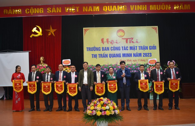 Quang Minh sôi nổi Hội thị Trưởng Ban công tác mặt trận giỏi - Ảnh 1.