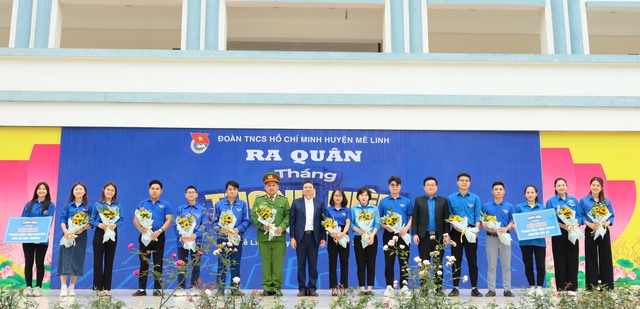Huyện Đoàn Mê Linh phát động Tháng Thanh niên năm 2023 - Ảnh 3. Huyện Đoàn Mê Linh phát động Tháng Thanh niên năm 2023 - Ảnh 3.