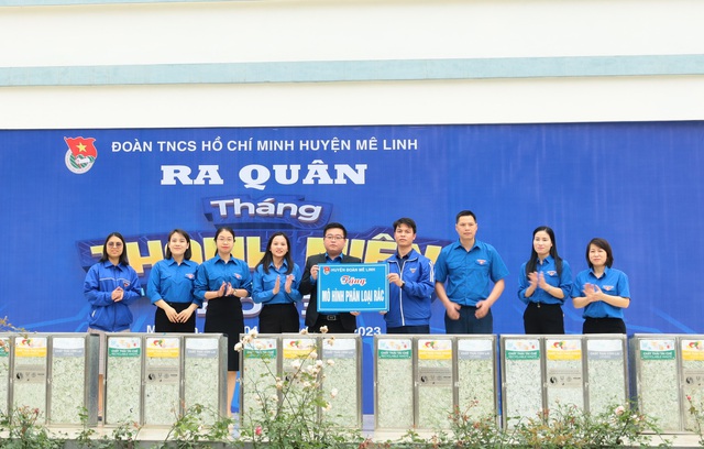 Huyện Đoàn Mê Linh phát động Tháng Thanh niên năm 2023 - Ảnh 5. Huyện Đoàn Mê Linh phát động Tháng Thanh niên năm 2023 - Ảnh 5.
