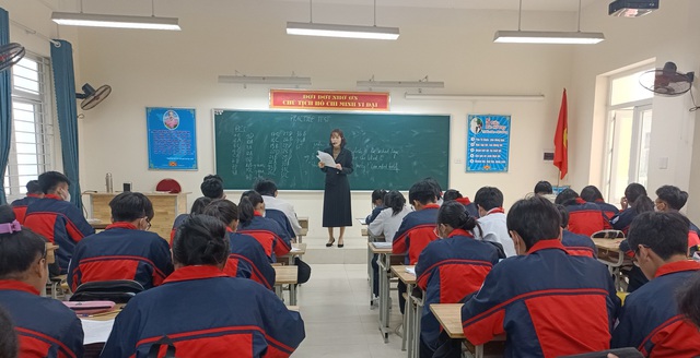 Các trường THCS tập trung giảng dạy và ôn luyện cho học sinh khối 9 - Ảnh 1.