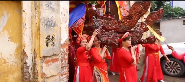 Hội làng Phú Mỹ - sắc xuân quê hương xã Tự Lập, huyện Mê Linh, Hà Nội. - Ảnh 10.