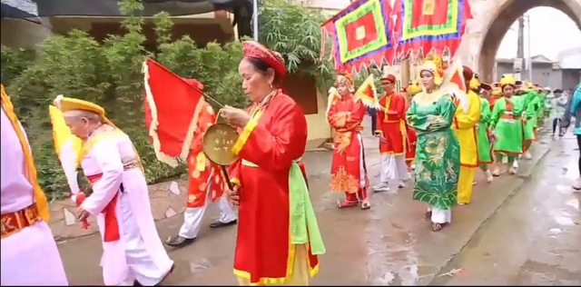 Hội làng Phú Mỹ - sắc xuân quê hương xã Tự Lập, huyện Mê Linh, Hà Nội. - Ảnh 11.
