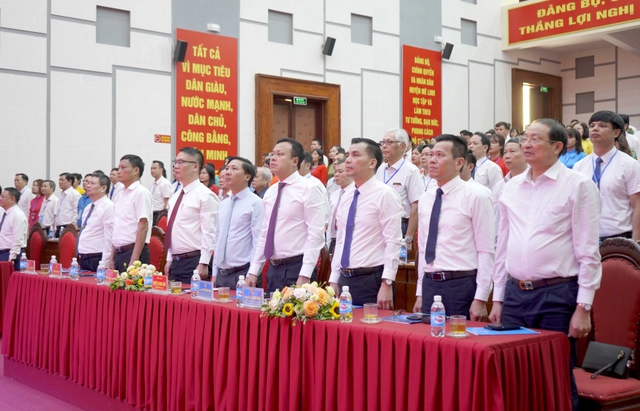 Đại Hội Công đoàn huyện Mê Linh lần thứ XI, nhiệm kỳ 2023 - 2028 - Ảnh 2.