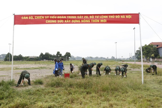 Tiểu đoàn Trinh sát 20, Bộ Tư lệnh Thủ đô Hà Nội: Tri ân nguồn cội, thắm tình quân dân - Ảnh 1. Tiểu đoàn Trinh sát 20, Bộ Tư lệnh Thủ đô Hà Nội: Tri ân nguồn cội, thắm tình quân dân - Ảnh 1.