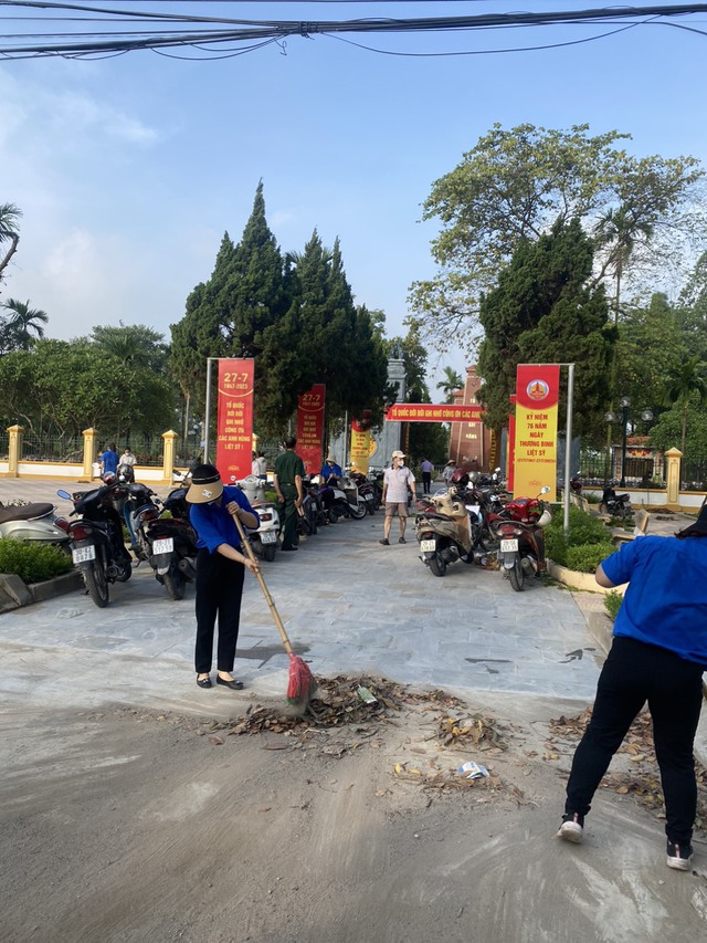 THỊ TRẤN QUANG MINH TỔ CHỨC CÁC HOẠT ĐỘNG HƯỚNG TỚI KỶ NIỆM 76 NĂM NGÀY THƯƠNG BINH LIỆT SỸ 27/7 - Ảnh 13. THỊ TRẤN QUANG MINH TỔ CHỨC CÁC HOẠT ĐỘNG HƯỚNG TỚI KỶ NIỆM 76 NĂM NGÀY THƯƠNG BINH LIỆT SỸ 27/7 - Ảnh 13.