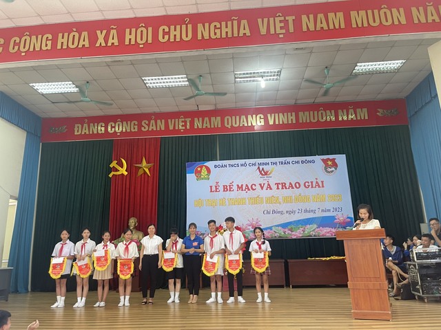 ĐOÀN THANH NIÊN THỊ TRẤN CHI ĐÔNG TỔ CHỨC  THÀNH CÔNG HỘI TRẠI HÈ THANH THIẾU NHI NĂM 2023 - Ảnh 14.