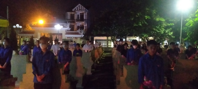 Đoàn thanh niên xã Thạch Đà: Tổ chức lễ thắp nến tri ân
kỷ niệm 76 năm ngày Thương binh Liệt sỹ (27/7/1947-27/7/2023)
- Ảnh 6. Đoàn thanh niên xã Thạch Đà: Tổ chức lễ thắp nến tri ân
kỷ niệm 76 năm ngày Thương binh Liệt sỹ (27/7/1947-27/7/2023)
- Ảnh 6.