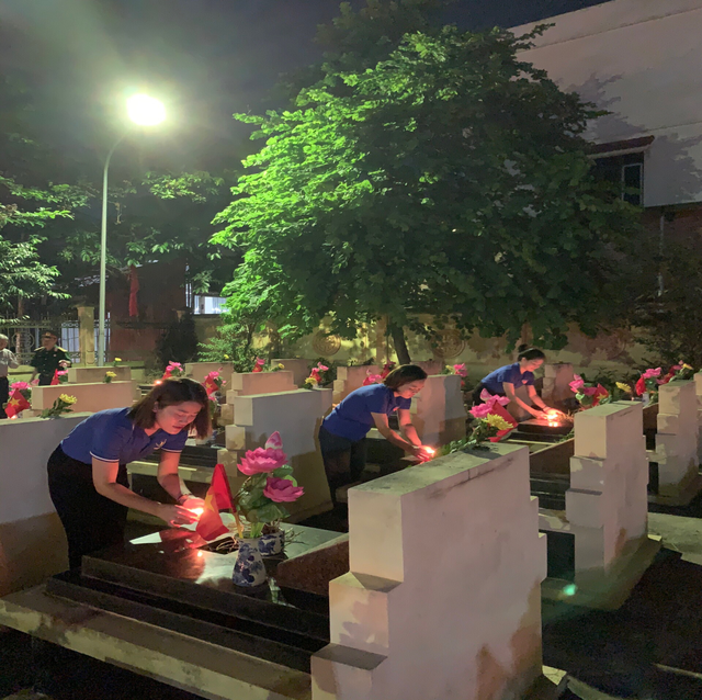 Đoàn thanh niên xã Thạch Đà: Tổ chức lễ thắp nến tri ân
kỷ niệm 76 năm ngày Thương binh Liệt sỹ (27/7/1947-27/7/2023)
- Ảnh 4. Đoàn thanh niên xã Thạch Đà: Tổ chức lễ thắp nến tri ân
kỷ niệm 76 năm ngày Thương binh Liệt sỹ (27/7/1947-27/7/2023)
- Ảnh 4.