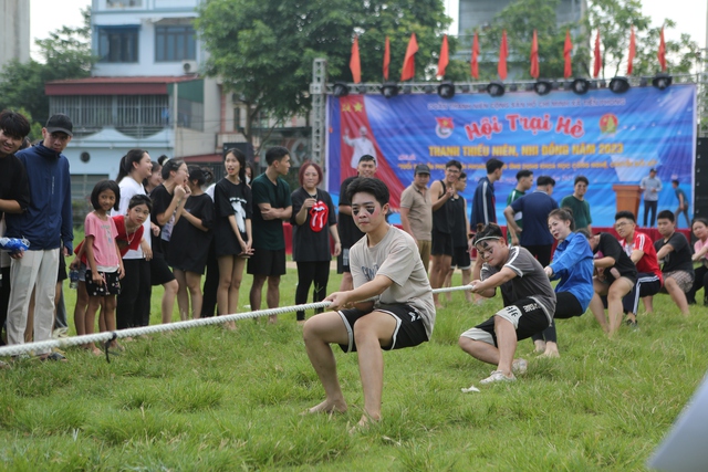 Hội Trại Hè TTN Năm 2023 Với Chủ Đề &quot;Tuổi Trẻ Tiền Phong Tiên Phong Trong Ứng Dụng Khoa Học Công Nghệ, Chuyển Đổi Số&quot; Thành Công Rực Rỡ - Ảnh 5.