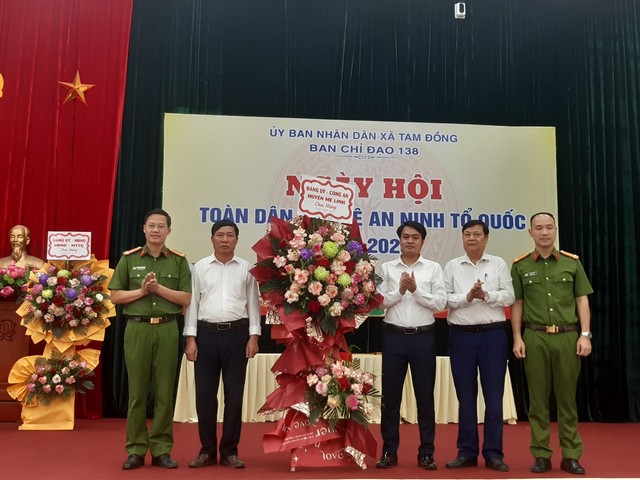 Xã Tam Đồng tổ chức "Ngày hội toàn dân bảo vệ an ninh Tổ quốc" - Ảnh 1. Xã Tam Đồng tổ chức "Ngày hội toàn dân bảo vệ an ninh Tổ quốc" - Ảnh 1.