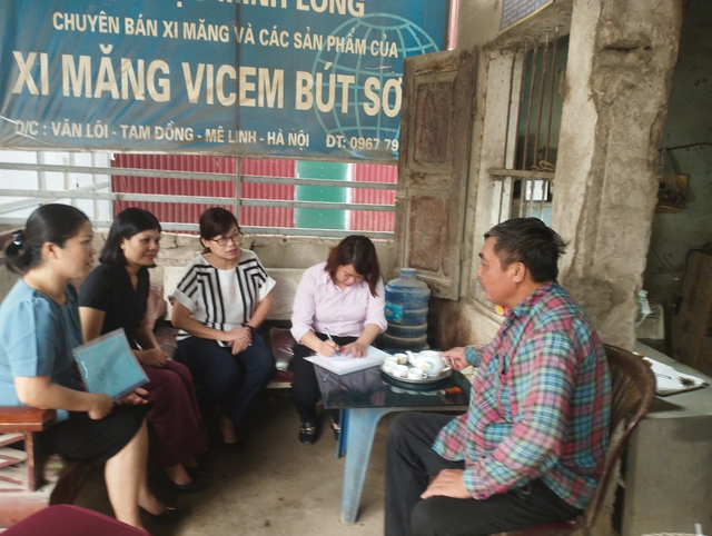 Hội nghị Kiểm tra, giám sát của Ban đại diện Hội đồng quản trị Ngân hàng chính sách xã hội thành phố Hà Nội làm việc với UBND xã và các đoàn thể xã Tam Đồng trong quá trình triển khai, thực hiện quản lý chính sách tín dụng trên địa bàn xã - Ảnh 4. Hội nghị Kiểm tra, giám sát của Ban đại diện Hội đồng quản trị Ngân hàng chính sách xã hội thành phố Hà Nội làm việc với UBND xã và các đoàn thể xã Tam Đồng trong quá trình triển khai, thực hiện quản lý chính sách tín dụng trên địa bàn xã - Ảnh 4.