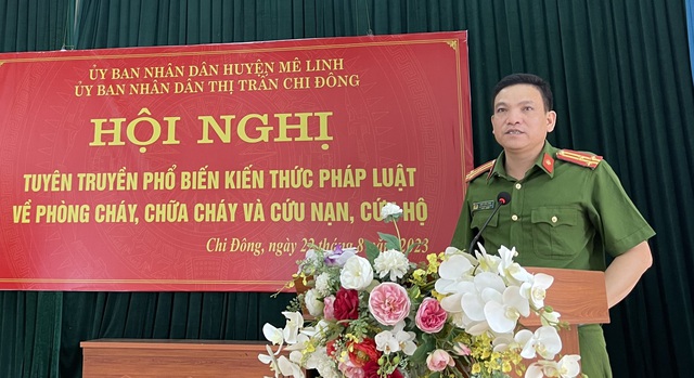 Nâng cao nhận thức pháp luật và kỹ năng PCCC & CNCH cho hộ gia đình kết hợp sản xuất, kinh doanh trên địa bàn Huyện - Ảnh 1. Nâng cao nhận thức pháp luật và kỹ năng PCCC & CNCH cho hộ gia đình kết hợp sản xuất, kinh doanh trên địa bàn Huyện - Ảnh 1.